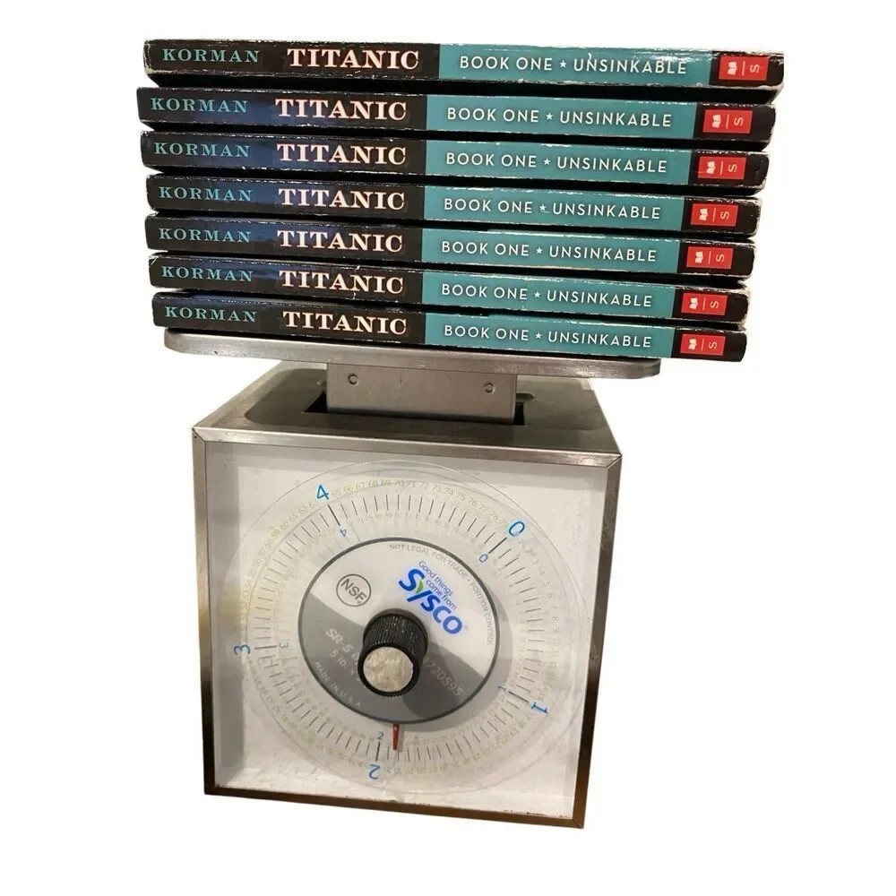 Lot Of 7 Titanic Book One Unsinkable Gordon Korman Paperback Scholastic School